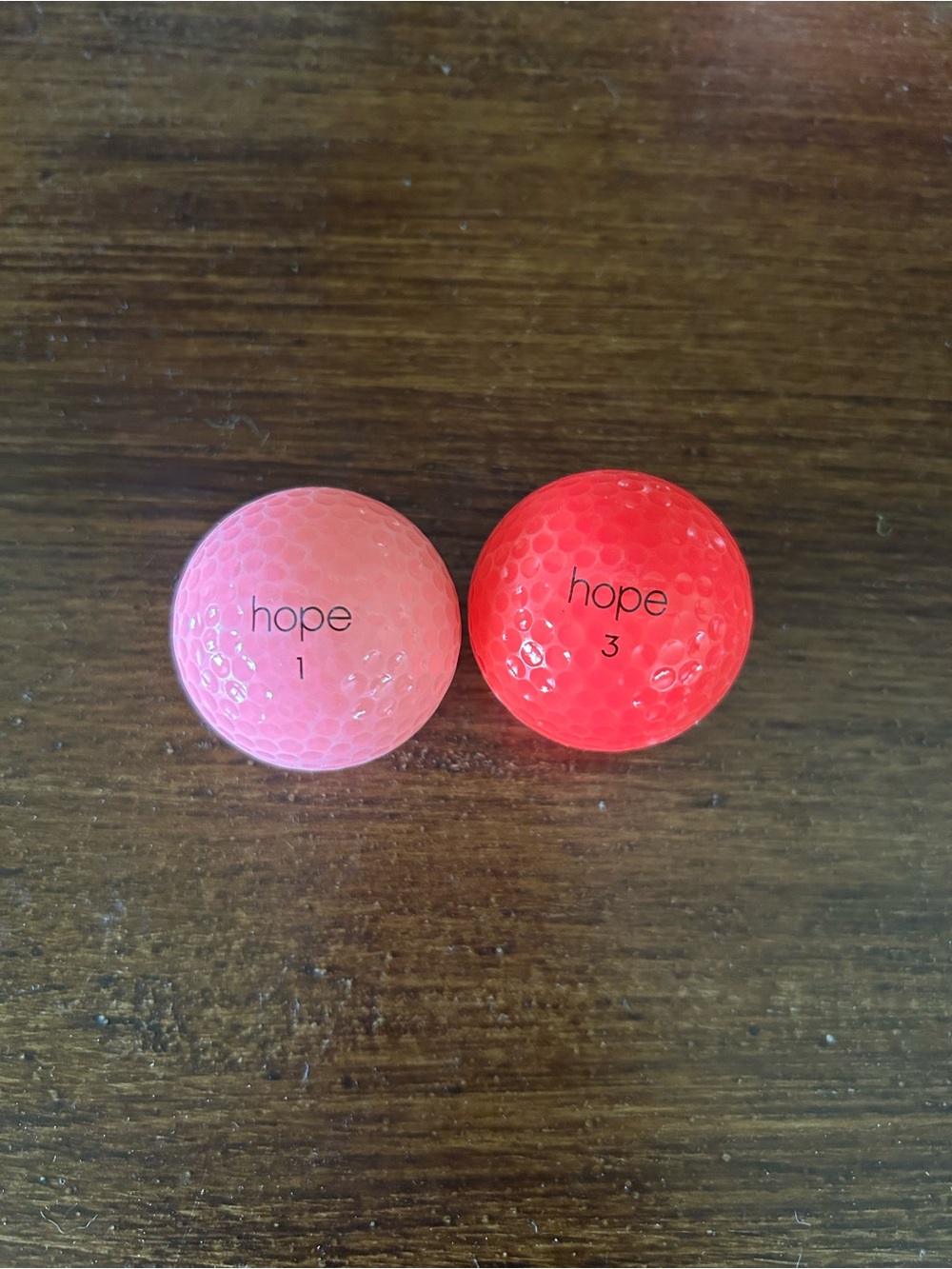 Wilson Hope Golf Balls - Pink & Coral Set